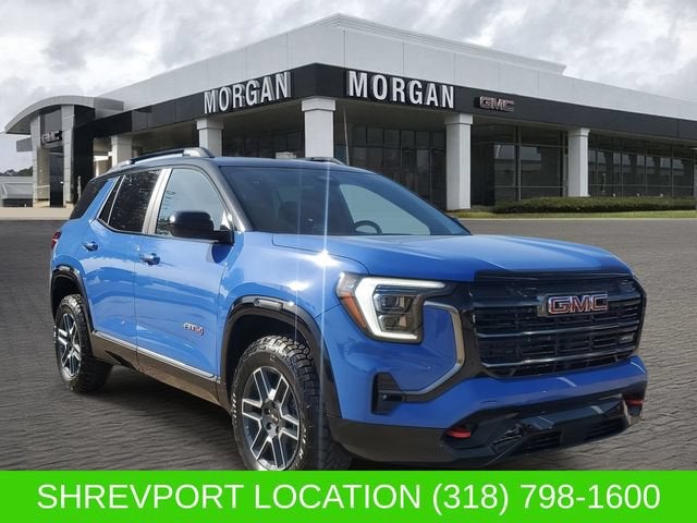 2026 GMC Terrain AT4 in Rapids Metallic — front three-quarter view