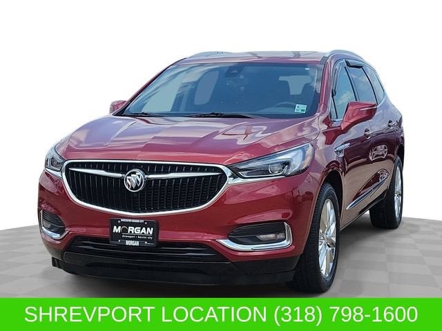 2018 Buick Enclave Premium in Includes Pitch Dark Night Lower Exterior Accent Color. — front three-quarter view